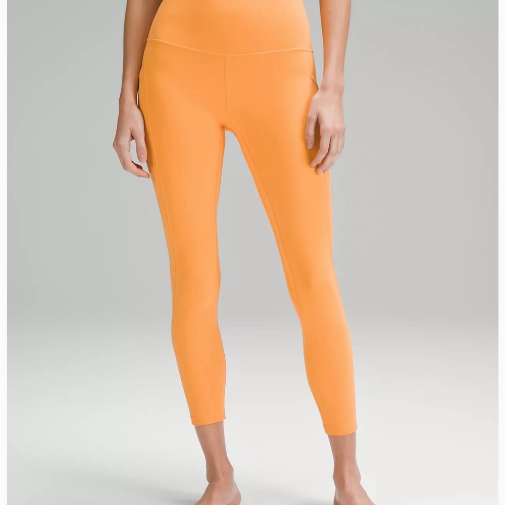 lululemon Align™ High-Rise Pant with Pockets 25" size 0 color Mango